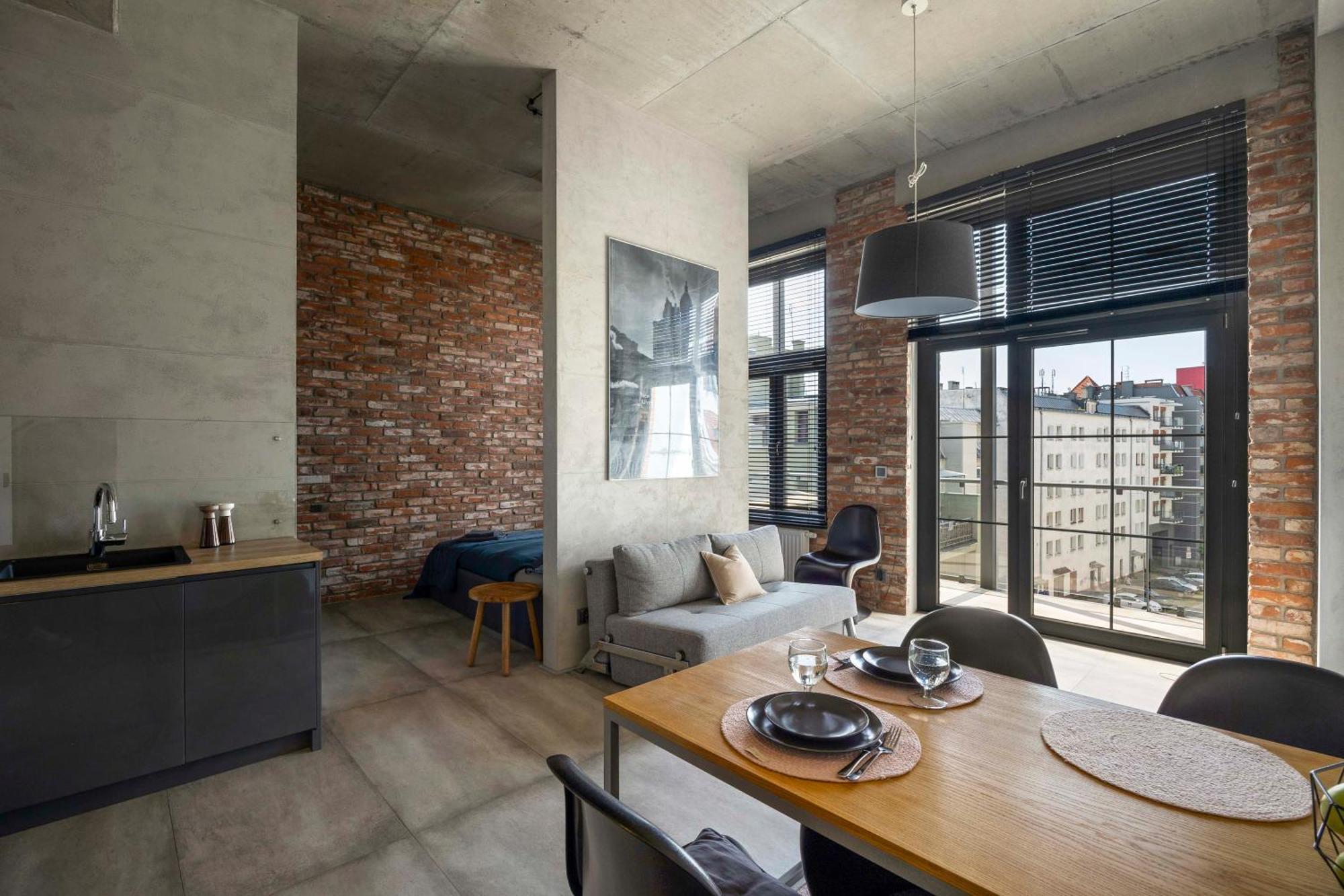 Brooklyn Loft Apartment - Old Town, Free Parking Wroclaw Exterior photo